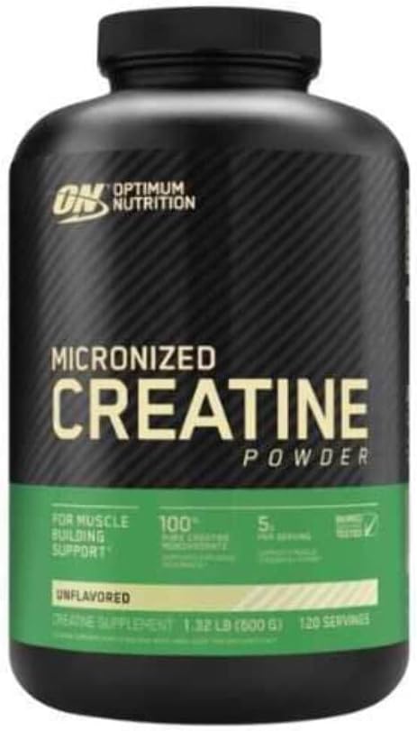 Optimale voeding Creatinepoeder, ongearomatiseerd, 600 Gram