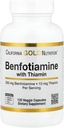 California Gold Nutrition Benfotiamine met Thiamine, 250 mg, 120 Veggie Capsules