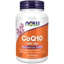 NOW Foods Supplements, CoQ10 400 mg, Pharmaceutical Grade, All-Trans Form geproduceerd door Fermentation, 60 Softgels