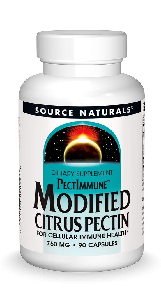 Bron Naturals PectImmune, Modified Citrus Pectin, For Cellular Immune Health*, 750 mg - 90 Capsules