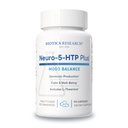 Recherche en biotique Neuro 5 HTP Plus Soutien neurologique, activité cérébrale calme, modèles de sommeil sains, sensation globale de bien-être, favorise la relaxation, précurseur de sérotonine, L Theanine, 90 capsules