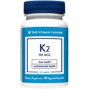 La vitamine Shoppe Vitamine K2-100 MCG (60 capsules végétariennes)