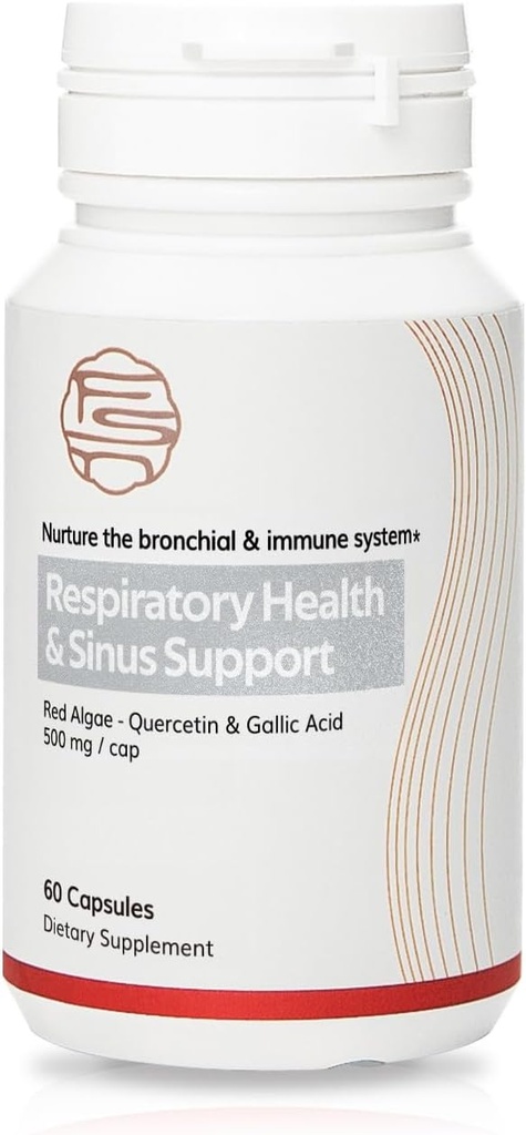 FRUSIRNAG Respiratory Health & Sinus Support with Red Algen Extract for Sinus Relief - 60 Cap
