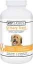 Vet Classics Urinaire Tract Hondensupplement- Urinaire Tract Ondersteuning voor honden, Huisdier Incontinence- Cranberry Hondensupplementen- Kauwtabletten 120 Ct.
