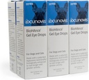 Sentrx - Ocunovis Gel Eye Drops voor honden en katten met droge ogen, Hydrating Cat en Hondenoog Drops met Hyaluronzuur, Non-Blurring en niet-Stinging Artificial Tears, 5 ml, 6 Pack