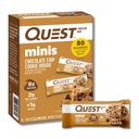 Quest Nutrition Mini Chocolate Chip Cookie Deeg Proteïne Bars, 8g Proteïne, 1g Suiker, 2g Net Carbs, Glutenvrij, 14 Tellen