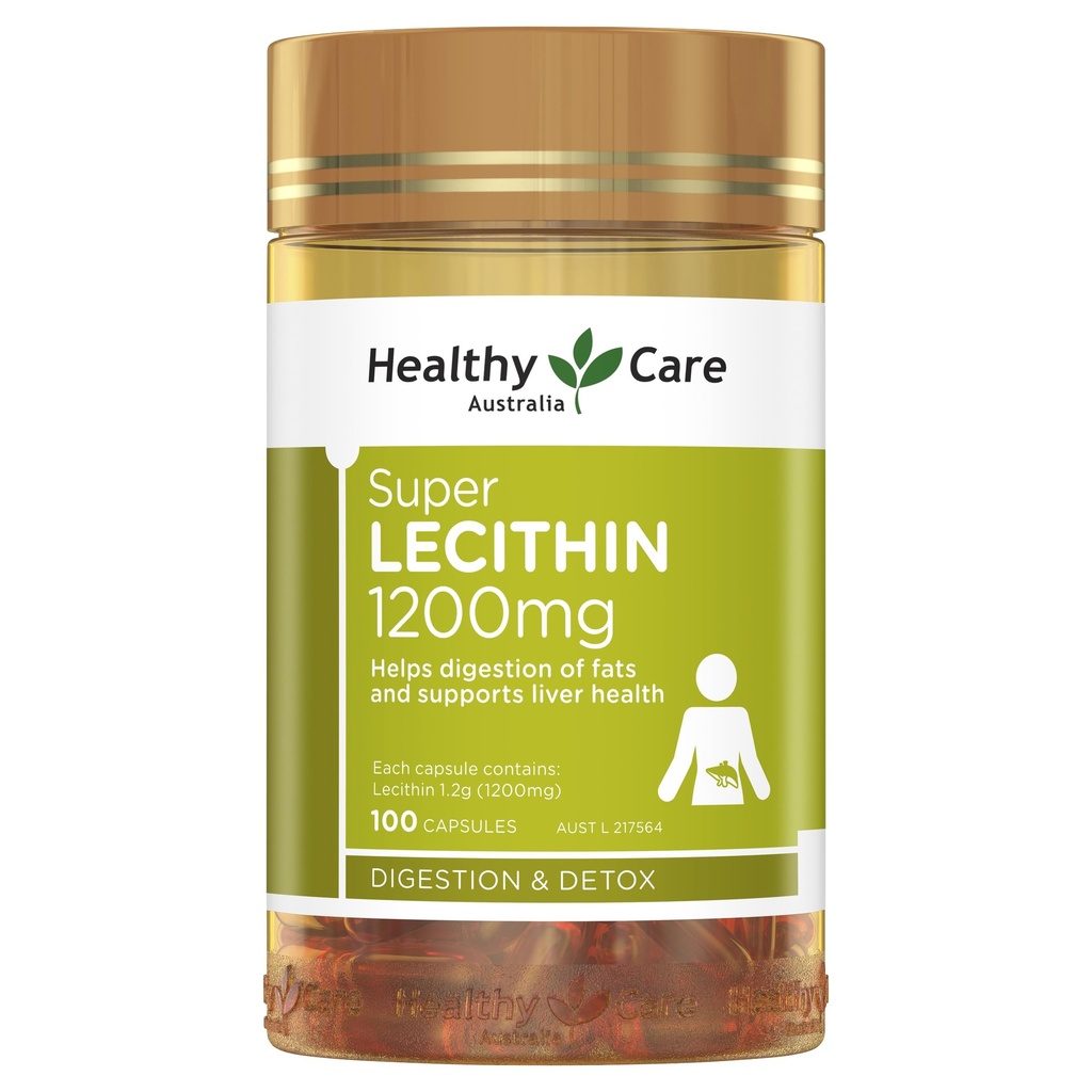 Gezonde zorg Lecithin 1200mg 100caps