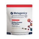 Métagène Perfect Protein Pea & Riz - Poudre végétale de protéines avec 20g de protéines et 3,5g de BCAA - Soutient la croissance et la récupération musculaires - Non-OGM, sans gluten, sans lait - Vanille - 30 portions