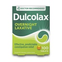 Dulcolax Stimulerende Laxatieve Tabletten, Voorspelbare en effectieve Constipatie Verlichting, Verlicht Straining & Bloating, Bisacodyl 5 mg, 100 Tel.