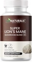 MINATURALS Lions Mane Supplement Capsules - 5 Paddestoelencomplex helpt met het immuunsysteem en de gezondheid van het brein - Chaga, Reishi, Shiitake, Lions Mane, en Maitake Mushroom Extracten