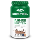 BioStaal Vegan Protein Powder - Chocolate, NSF for Sport, 1,8 lbs, 22g Proteïne, 25 Servers - Plant Based Protein Powder with Bruin Rijst, Pea & Pumpkin Seed - Premium Plant Proteine Powder