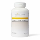 Integratieve Therapeutics Vitamine C met quercetine - Vitamine C-supplement voor Immuunondersteuning*- Ondersteunt Antioxidantenactiviteit* - Veganistisch, Glutenvrij en zuivelvrij - 180 Capsules (90 porties)
