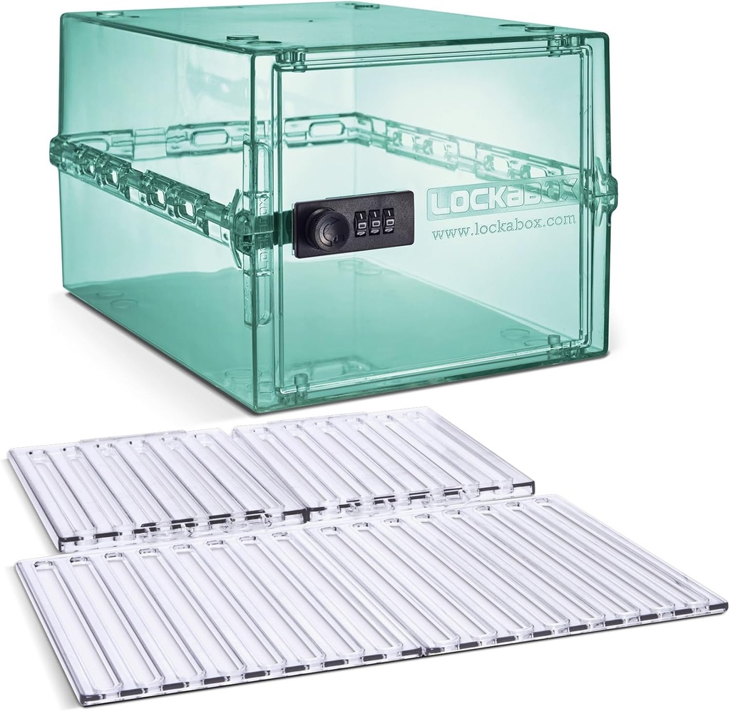 Lockabox OneTM Light Medi Green & Shelf Pack Bundle 