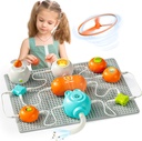Kits scientifiques pour enfants - kits STEM pour enfants, kit d'exploration électronique, 140+ projets, 10+ pièces de circuits, cadeaux de jouets éducatifs STEM pour enfants garçons fille Âge 3 4 5 6 7 8 9 10 11 12