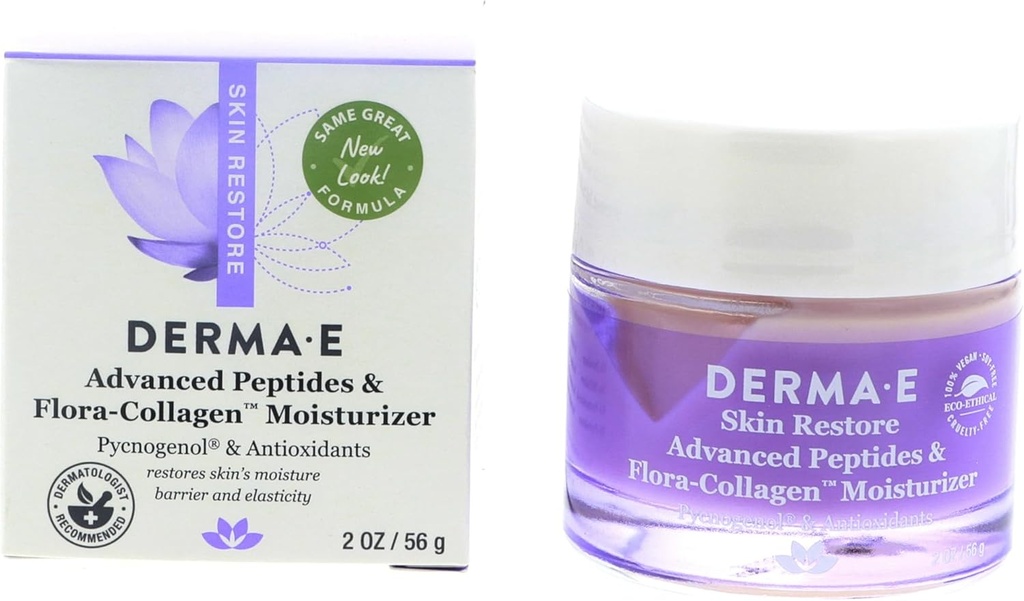 Derma E Peptides Plus Rimpel omgekeerde Creme - 2 oz
