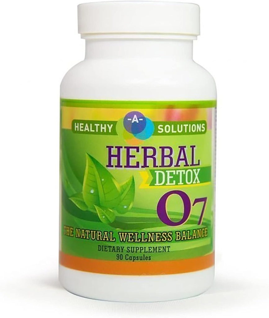 Détox à base de plantes 07 - Harmonise le système gastro-intestinal - Foie naturel et revitalisant pancréatique- 90 capsules