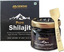 Shilajit - Alle natuurlijke maximale potentie Himalaya berghars van hoge hoogte - 100% Pure Shilajit met Fulvic Acid & 85+ Trace Minerals Complex - 1 oz / 30 g met Gratis Lepel inbegrepen