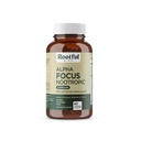 Alpha Focus Nootrope - Geheugen en Focus Brain Booster Supplement met Choline, Citicoline, GPC, L-Tyrosine, Bacopa Monnieri, DMAE, Gingko Biloba, Lion's Mane, Niacinamide - 60 Capsules