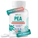 High Potency 4-in-1 Palmitoyléthanolamide, 700mg Supplément de pois pour hommes et femmes, Fabriqué aux États-Unis, 60 Capsules