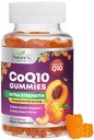 CoQ10 Gummies for Adults 100mg - 3X Strength, High Absorptie, Antioxidant Supplement for Heart Health Support & Energy Production, Ultra Coenzyme Q10 Vitamines, Coq 10 Supplementen - 60 CoQ10 Gummies