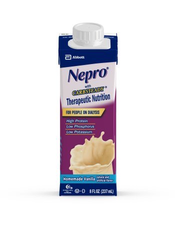NEPRO CARB Steady Homemade Vanilla 8 OZ VERPAKKING