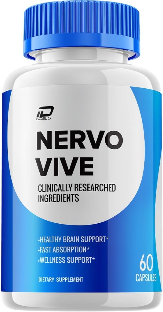 Nervo Vive Brain Supplement Capsules 