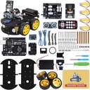 ELEGOO UNO R3 Smart Robot Car Kit V4 voor Arduino Robotics voor kinderen Leeftijden 8-12 12-16 STEM Science Kits Coding Gifts voor 8 9 10 11 12 13 14 15 16 jaar Oude jongens Meisjes Tieners Cool Engineering Building Speelgoed