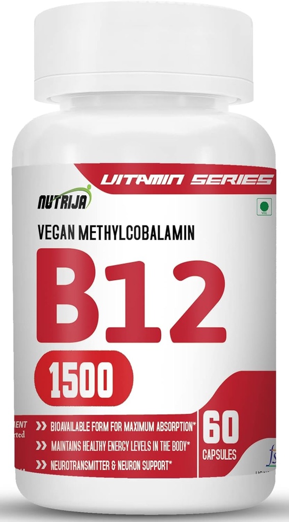 Supplément vitamine B12 (60 capsules)