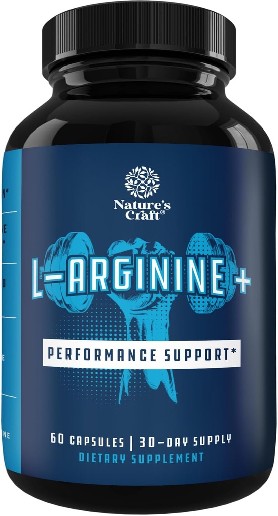 Pre Workout Nitric Oxide Supplement - Extra sterkte L Arginine L Citrulline Supplement met Beta Alanine Nitric Oxide Booster voor verbeterde prestaties sterkte Bloedvat en spierherstel