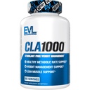 Geconjugeerde Linolzuur CLA pillen - CLA 1000mg Dieet pillen ter ondersteuning van gewichtsverlies Fat Burning Lean Muscle and Faster Metabolisme - Stimulant-Free CLA 1000mg Saffloer Based Fat Loss Support Pillen - 180