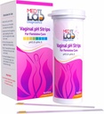 Vaginale ph Test Strips for Women(50 cnt). BV Bacteriële Vaginosis en Gistinfectie Test Strips. Vrouwelijke pH-test voor vaginale gezondheid, zuurheid en alkaliniteit. Strips in verzegelde zakken