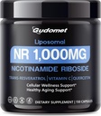 Liposomale NR (Nicotinamide Riboside) met Trans-Resveratrol, Vitamine C & Quercetine Ondersteunt Cellular Wellness & Healthy Aging -150 Capsules- Made in The USA