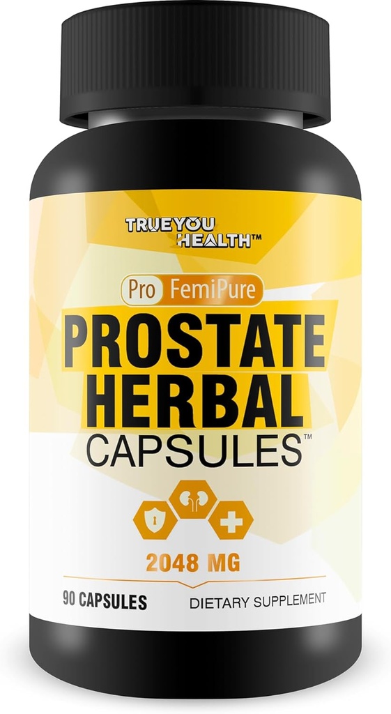 Pro Femipure Prostaat Herbal Capsules - Onze beste Prostaat Ondersteuning Supplement voor mannen gezondheid - Prostaat Supplement voor Prostaat Gezondheid - Onze beste Prostaat Supplementen voor mannen - Prostaat Ondersteuning