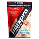 Max Muscle Maxpro Elite Whey Protéines Poudre de 30g Protéines 0g Sucre 6,6g BCAAs 6,6g Caséine Micellaire Cold Filtered Whey Isolate Protéines (Vanilla Ice Cream 2lb)