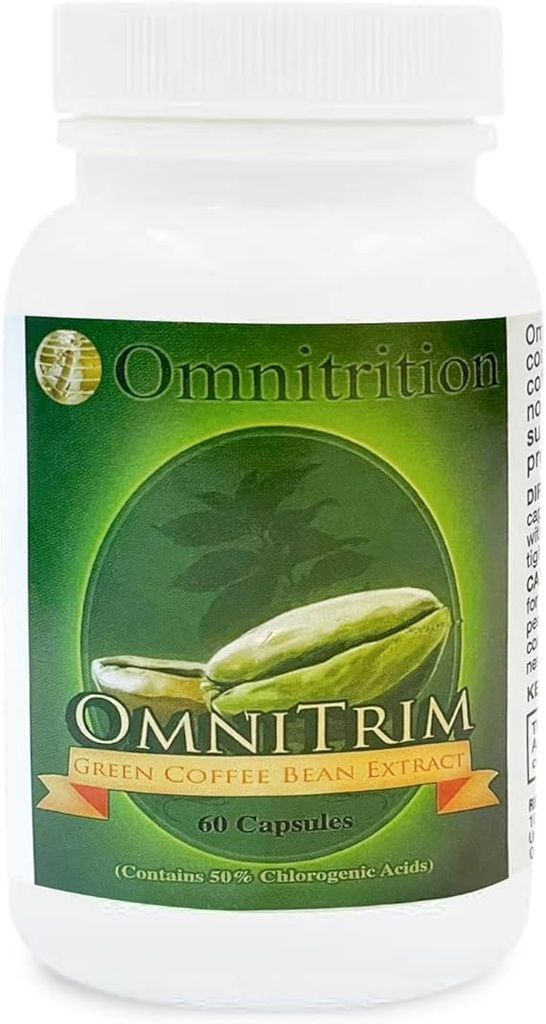 Omnitrition Green Coffee Bean Extract 60 capsules