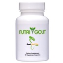 NutriGout Uric Acid Cleanse Supplement w/Turmeric, Selderijzaad, Bromelain, Melkdistel, Dandelion en Chanca Piedra, 60 Vegetarische Capsules van 500 mg Elke