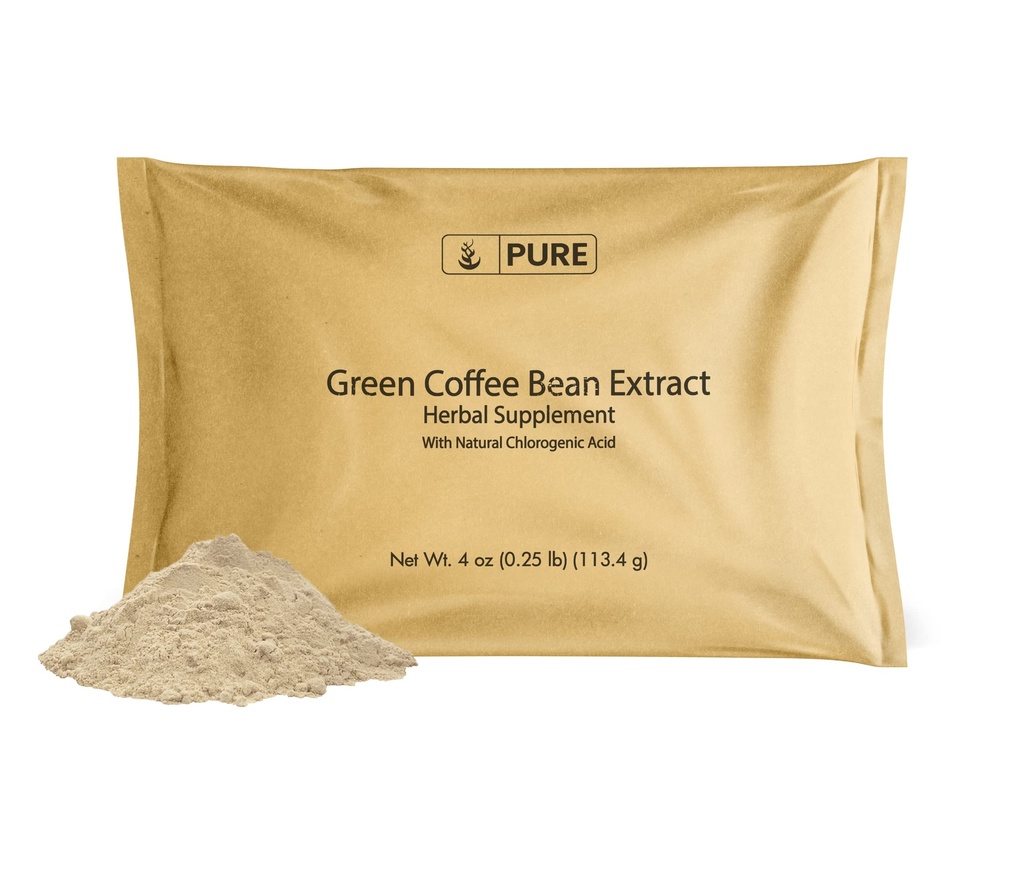 Pure originele ingrediënten Green Coffee Bean Extract (4oz) Onbewerkte koffie Extract, Glutenvrij