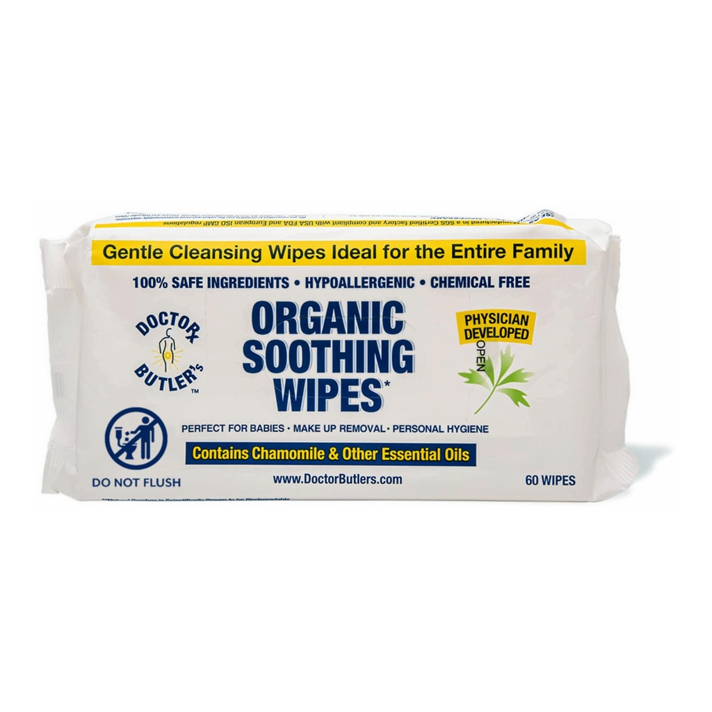 Doctor Butler's Soothing Wipes 