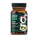 Gaia Herbs Quick Defense - Fast-Acting Immune Support Supplement* - Echinacea, Black Elderberry, Ginger & Andrographis - 20 Vegan Liquid Phyto-Capsules (2-Dagvoorziening)