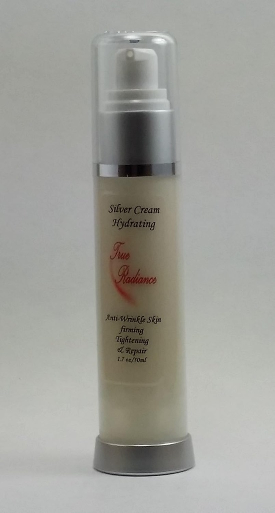 SILVER CREAM Marine Collageen Anti-Aging, Rimpelreductie en superhydrator.DMAE, Alpha lipoïnezuur, Ceremide 3, Hyaluronzuur PARABEN GRATIS 1,7 oz /50ml.