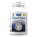 ANDREW LESSMAN Night Time 30 Capsules - 3mg Melatonine, Valeriaan, Ashwagandha, Passiebloem, Hop, kamille. Geen Morning Grogginess. Natuurlijke ondersteuning, zachte rust. Gemakkelijk te slikken capsules