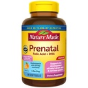 Nature faite prénatale avec acide folique + DHA, supplément de vitamine prénatale et minérale pour le soutien nutritionnel quotidien, 90 Softgels, 90 jours d'approvisionnement
