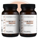 Pilules d'acné avec Zinc pour adultes, Pilule d'acné pour l'acné hormonale, Pilules de zinc pour le traitement de l'acné, Probiotiques pour l'acné, Suppléments de zinc pour l'acné adulte - Derm clair d'anirva avec probiotiques