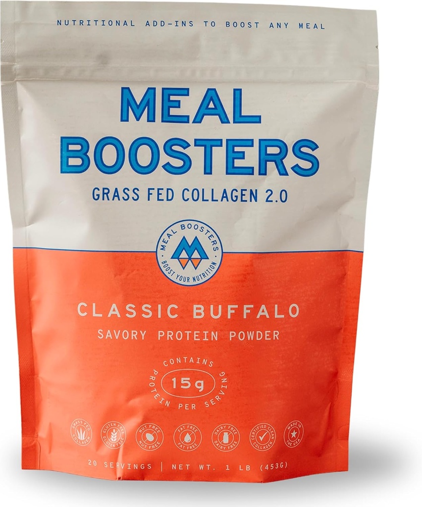 Maaltijden Boosters Savory Buffalo Proteïne Poeder 