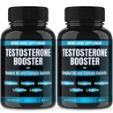 Dr. Emy's (2 Pack Testosteron Booster-Tongkat Ali Fadogia Agrestis Nitric Oxide Ashwagandha Supplement voor mannen met L Arginine Citrulline Fenegriek - Turkesterone Pre Workout Pump (120 capsules)
