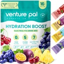 Venture Pal Sugar Free Electrolyte Powder Packets - Liquid Daily IV Drink Mix for Rapid Hydration & Party Recovery 5 Vitaminen & 7 Elektrolyten . Keto Friendly 