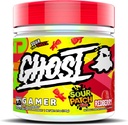 GHOST Gamer: Energie en Focus Ondersteuning Formule - 40 Servings, Sour Patch Kids Redberry - Nootropics & Natural Cafeine voor aandacht, nauwkeurigheid en reactietijd - Veganistisch, Glutenvrij