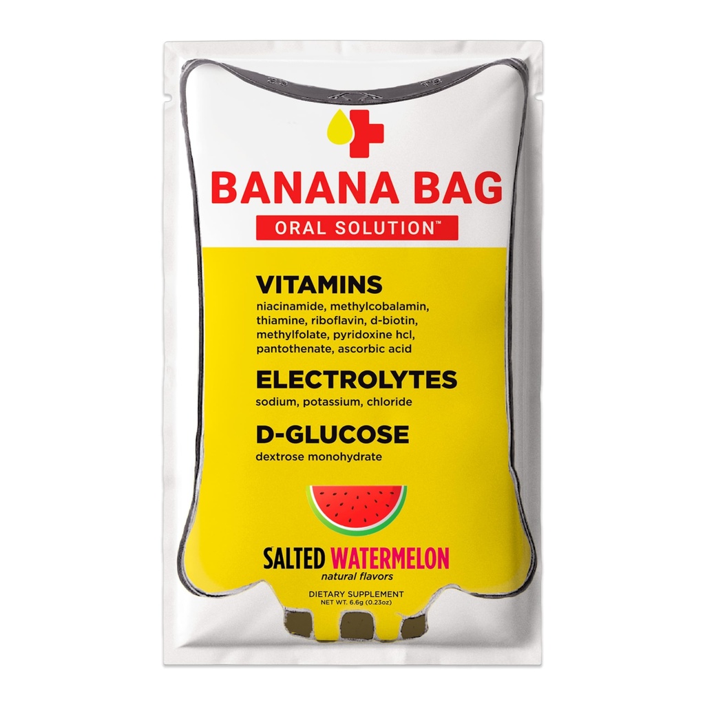 Banana Bag Oral Solution Packets  Handig, gemakkelijk te mengen, en perfect voor dagelijks gebruik.