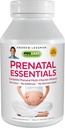 ANDREW LESSMAN Prenatale Essentials 180 Capsules - Complete Prenatale Vitaminen voor Vrouwen, Geen Additieven Prenatale Multivitamine, Nutriënten voor Vrouwen Prenatale, Postnatale-Methylfolaat Prenatale met ijzer