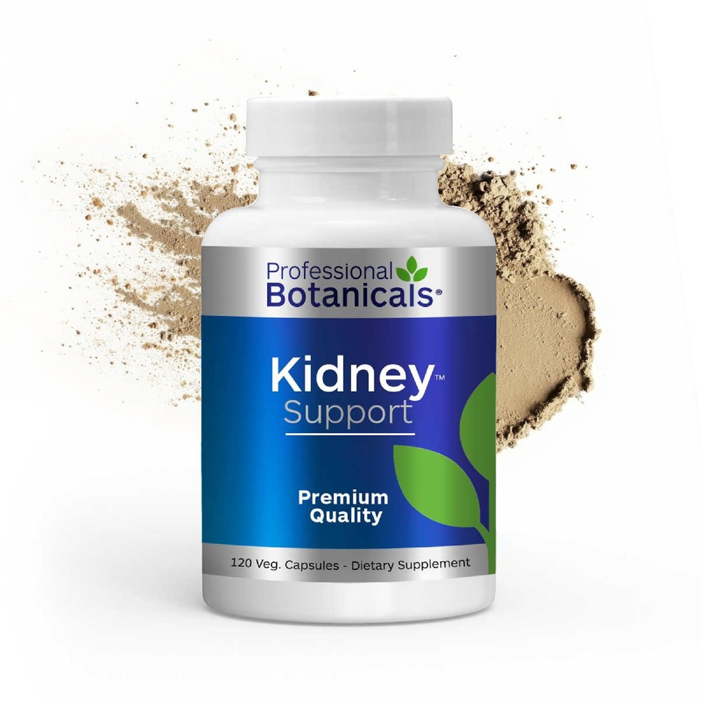Professionele botanica Nierondersteuning - Vegan Nier Reiniging Supplement Alle natuurlijke kruiden detox en ondersteuning voor urinetrek, blaas en nieren - 120 Vegetarische capsules